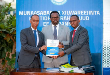 Ra’iisul wasaare ku xigeenka XFS oo xilalka u kala wareejiyay Hanti dhowrka Qaranka