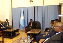 Wafdi ka socda Ururka Iskaashiga Islaamka oo soo gaaray magaalada Muqdisho