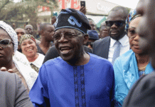 Bola Tinubu oo ku guuleystay doorashada madaxtinimo ee Nigeria