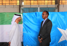 Dowladda Soomaaliya oo Markab sida shixnad gargaar kala wareegtay Imaaraadka Carabta