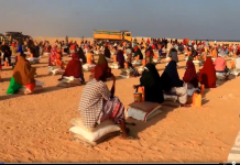 Dadka deegaanka ceel-huur oo loo qeybiyay deeq raashin ah oo ka timid Qadar