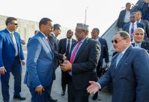 Guddoomiyaha Golaha Shacabka BFS oo gaaray Qaahira