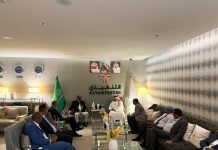 Wafdi uu hoggaaminayo Guddoomiyaha Gobolka Banaadir oo gaaray Boqortooyada Sacuudi Carabiya