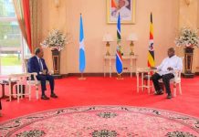 Madaxweyne xasan sheekh iyo dhiggiisa uganda oo ka wada hadlay wajiga labaad ee dagaalka khawaarijta