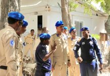 Taliyaha ciidamada Booliska Soomaaliyeed oo kormeer shaqo ku tegey Laanta Miino-baarista Booliiska (MBB)