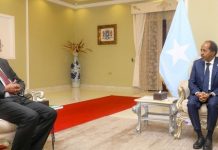 Madaxweyne Xasan Sheekh oo qaabilay guddoomiye ku xigeenka xisbiga Barwaaqo ee Itoobiya