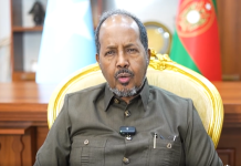 Madaxweyne Xasan Sheekh oo ugu hambalyeeyey ciidanka xoogga dalka sannad guurada 63-aad ee aas-aaskooda