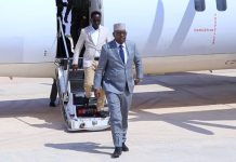 Wafdi uu hoggaaminayo Wasiirka arrimaha gudaha XFS oo gaaray Cadaado