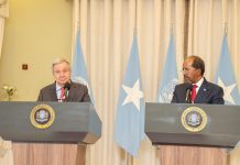 Madaxweynaha JFS iyo xoghayaha Q.M oo kulan miro-dhal ah ku yeeshay Qasriga Madaxtooyada