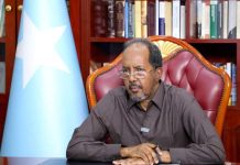 Madaxweyne Xasan Sheekh oo ka qeyb-galay shir deg deg ah oo ay yeesheen Madaxda Urur IGAD