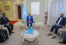 Madaxweyne Xasan Sheekh oo madaxda Dowlad Goboleedka Jubbaland kala hadlay dhismaha Maamulka Gedo