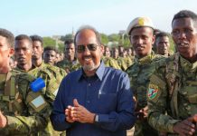 Madaxweynaha JFS oo sagootiyey ciidan ka qeyb-galaya wajiga labaad ee dagaalka Khawaarijta