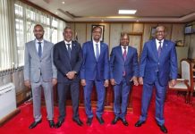 Wasiirrada Arrimaha Dibadda, Gaashaandhigga iyo Amniga oo la kulmay dhiggooda Kenya