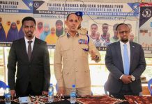 Wasiirka Caafimaadka XFS oo kormeeray xarunta carruurta agoonta ciidanka Booliiska