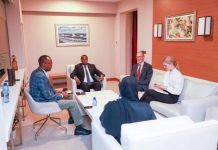 Madaxweynaha Hirshabeelle oo kulan la qaatay Safiirka UK u Fadhiya Muqdisho
