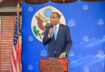 Raโiisal wasaare Xamse oo ka qaybgalay munaasabadda sagootinta safiirkii Maraykanka