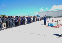 Korneel Cismaan Jeelle oo aas qaran loogu sameeyey Muqdisho