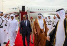 Madaxweyne Xasan Sheekh oo gaaray dalka Qatar