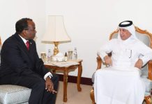 Wasiiru dowlaha Arrimaha Dibadda XFS oo la kulmay dhiggiisa Qatar