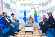 Guddoomiyaha Haya’adda maaraynta masiibooyinka oo gaaray Beledweyne