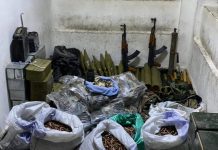 Ciidanka Amniga oo gacanta ku dhigay laba eedeysane iyo qalab kale oo ciidan