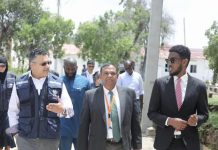 Wafdi ka socday WHO oo booqasho ku tagey Sheybaarka Dhexe, Isbitaalka Martiini iyo Machadka Caafimaadka Qaran ka