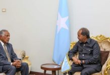 Madaxweyne Xasan Sheekh oo la kulmay Ergey gaar ah oo ka socda dalka Suudaan
