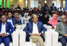 Madaxweyne Xasan Sheekh oo bogaadiyay qaban qaabada shirweynaha Dhalinyaradda Soomaaliyeed
