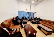 Wafdi ka socda dalka Sudan oo soo gaaray Muqdisho