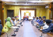 Guddoomiyaha Golaha Shacabka Sheekh Aadan Madoobe oo guddoomiyay Kulanka Guddiga Joogta aha ee golaha Shacabka