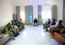 Madaxweyne Laftagareen oo kulan looga arrinsanayo wajiga 2-aad ee dagaalka khawaarijta la yeeshay saraakiil ka tirsan ciidamada dowladda