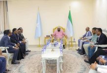 Madaxweynaha Jubbaland oo kulan la qaatay wafdi ka socda dowladda Soomaaliya
