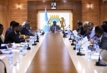 Ra”iisul wasaare ku-xigeenka XFS oo Shirguddoomiyey Shirka guddi hoosaadka Golaha Wasiiradda tiirka Amniga Qaranka