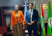 Safiirka Soomaaliya u jooga Itoobiya oo la kulmay madaxa Xafiiska taageerada QM ee Soomaaliya