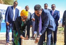 Madaxweynaha Galmudug oo dhagax dhigay xarunta Qaramada Midoobay ee Dhuusamareeb