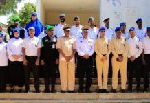 Taliye ku xigeenka Boliiska oo Muqdisho tababar uga furay ciidan Taraafiko ah