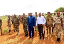 Kusimaha wasiirka Awqaafta oo dhiirri-galin ugu tagay ciidanka Xoogga Dalka qeybta ee ku sugan Goof-gaduud Buurey Haraaw