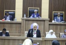 Guddoomiyaha Aqalka Sare oo Shirguddoomiyey Kalfadhiga Saddexaad ee Aqalka Sare