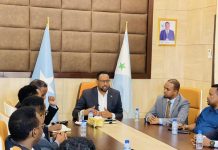 Madaxweyne ku xigeenka Galmudug oo shir guddoomiyey wadatashi ku saabsan qorshaha ‘Hiigsiga Qarni-jirka 2060-ka’