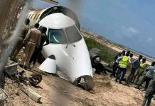 Wasaaradda Gaadiidka oo ka warbixisay shilka diyaaradeed ee ka dhacay garoonka Muqdisho