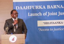 Ra’iisul wasaare ku xigeenka XFS oo daah-furay Barnaamujka Caddaallada iyo Asluubta