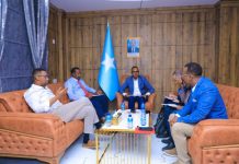 Gudoomiyaha hay’adda maaraynta musiibooyinka oo qaabilay wafdi ka socda hay’adda Secours Islamique France SIF