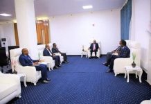 Madaxweyne Laftagareen iyo Cabdi kariin Guuleed oo wada hadlay hannaanka loo wajahayo wada xaajoodka Soomaaliya iyo Somaliland