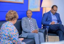 Ergayga madaxweynaha JFS u qaabilsan arrimaha Somaliland oo la kulmay wakiilka QM ee Soomaaliya