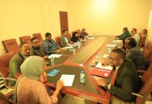 Guddiga horumarinta adeegga Bulshada ee golaha shacabka oo la kulmay ururka shaqaalaha Soomaaliyeed