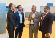 Xisaabiyaha guud ee Qaranka oo kormeeray garoonka diyaaradaha Muqdisho
