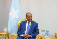 Madaxweyne Xasan Sheekh oo kala hadlay Wakiilka Qaramada Midoobay ee Soomaaliya qorshaha xasilinta deegaannada la xoreeyay