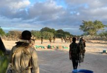 Ciidanka Xoogga Dalka oo la wareegay deegaanka Caws weyne