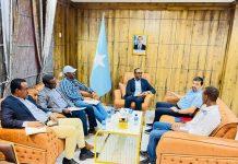 Guddoomiyaha Haya’adda Maaraynta Masiibooyinka oo Xafiiska ku qaabilay Madaxa Haya’adda Bisha Cas ee Turkiye