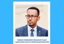 Madaxweyne Xasan Sheekh oo magacaabay agaasimaha guud ee madaxtooyada qaranka